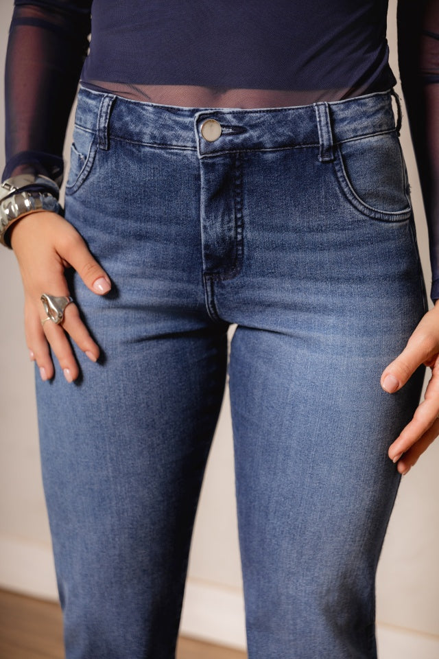 Calça Straight 360° Chapa Barriga