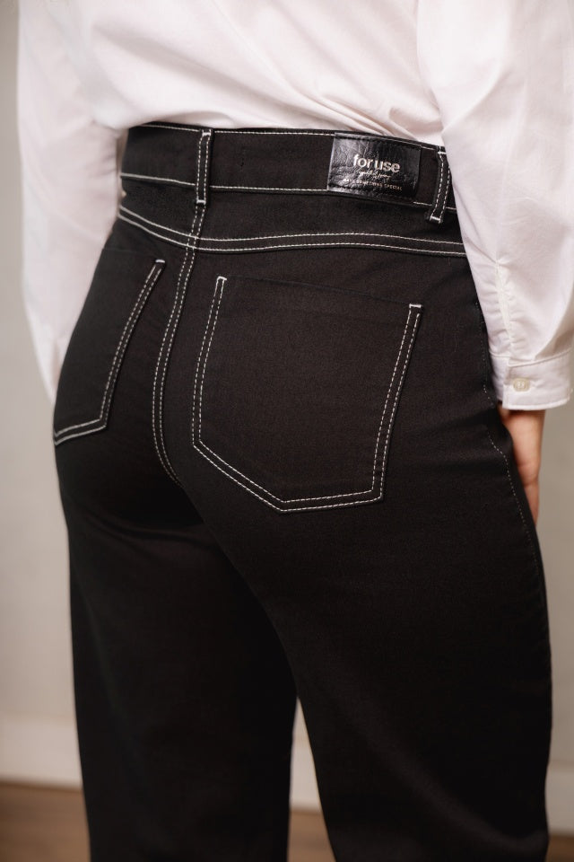 Calça Baggy Alfaiataria Preta
