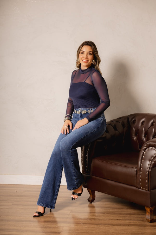 Calça Straight 360° Chapa Barriga