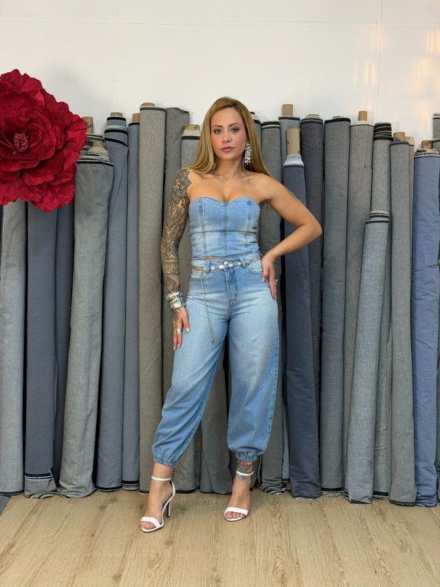 Top Corset Tomara que caia