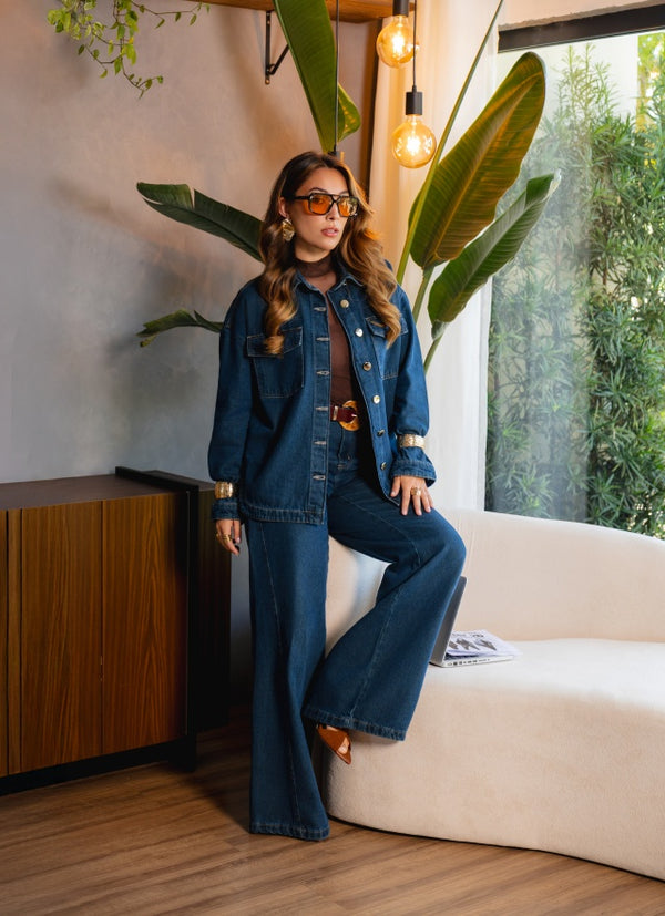 Jaqueta Oversize Jeans