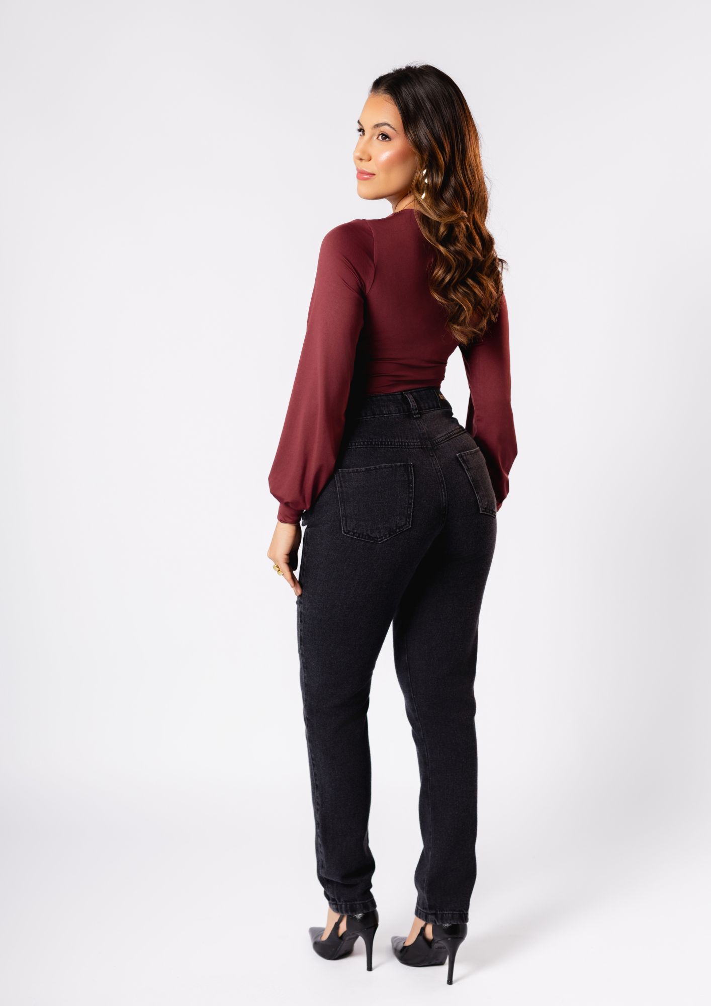 Calça Jeans Feminina Mom - Imagem 2