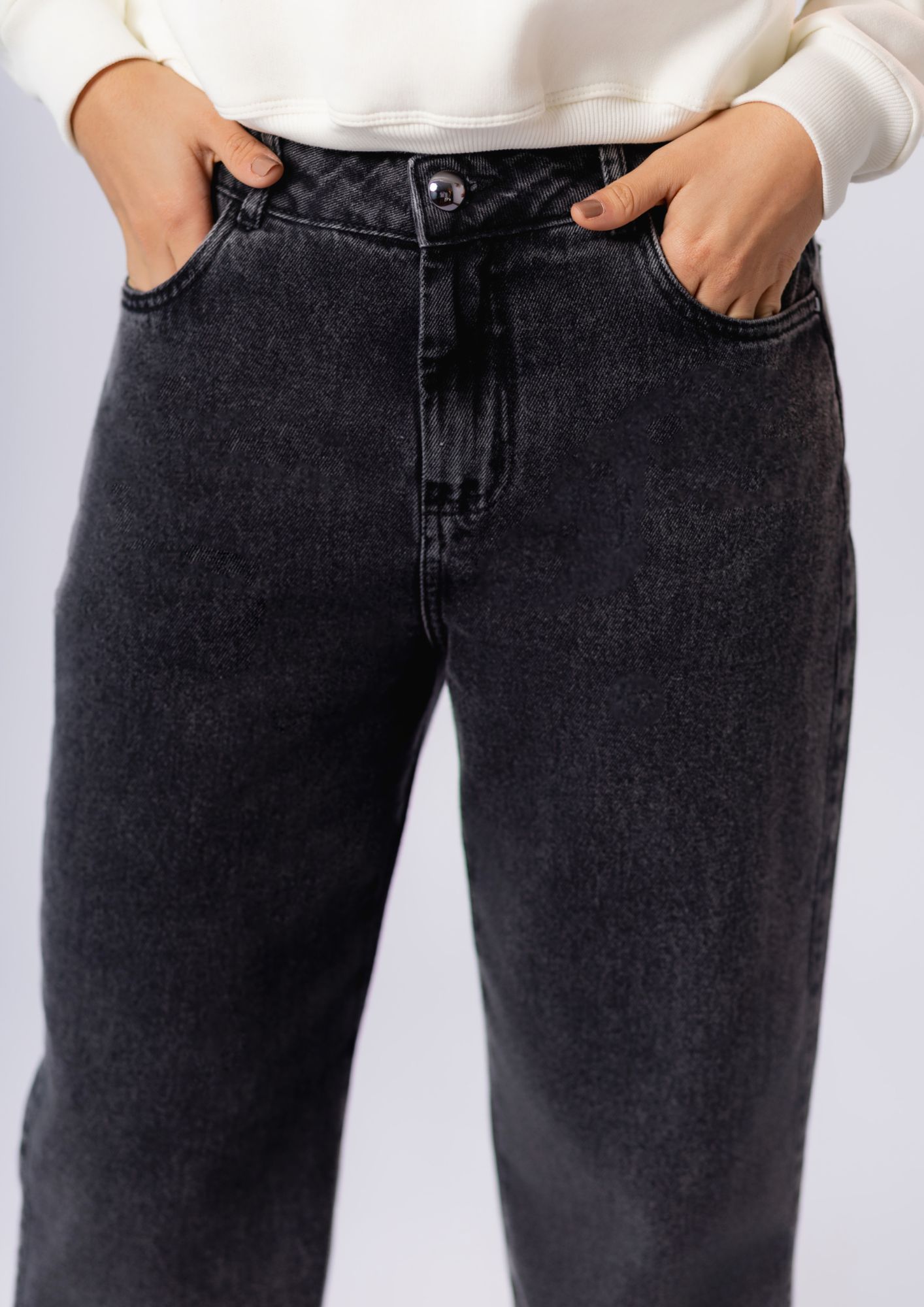 Calça Jeans Feminina Wide Leg - Imagem 2