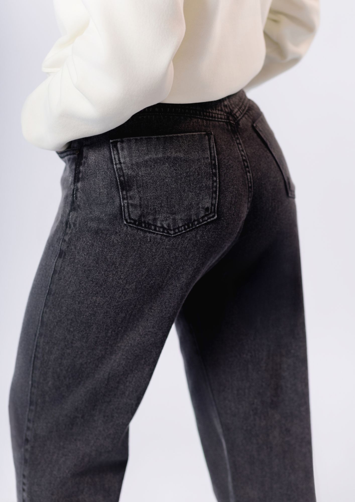 Calça Jeans Feminina Wide Leg - Imagem 4