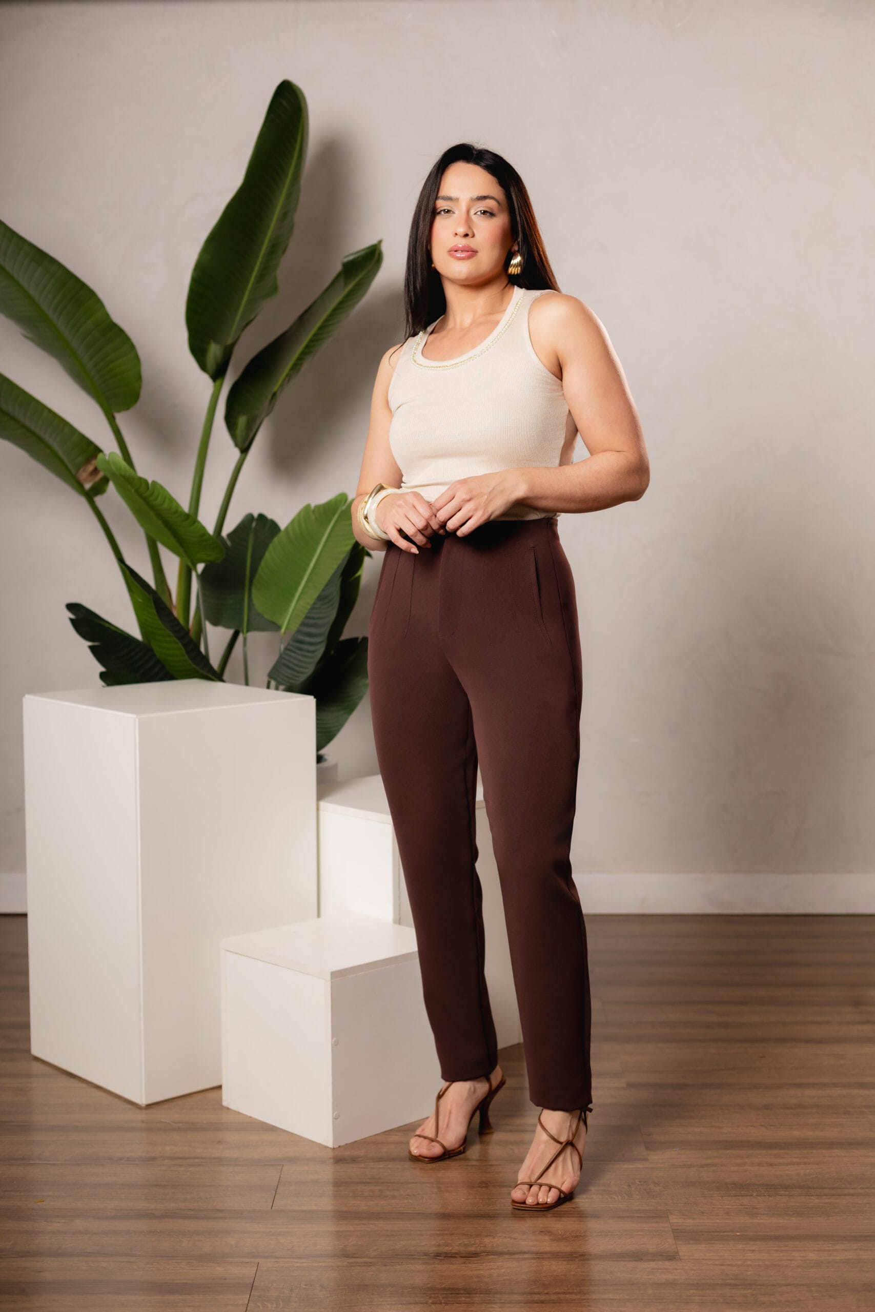 Calça Feminina de Alfaiataria - Imagem 5