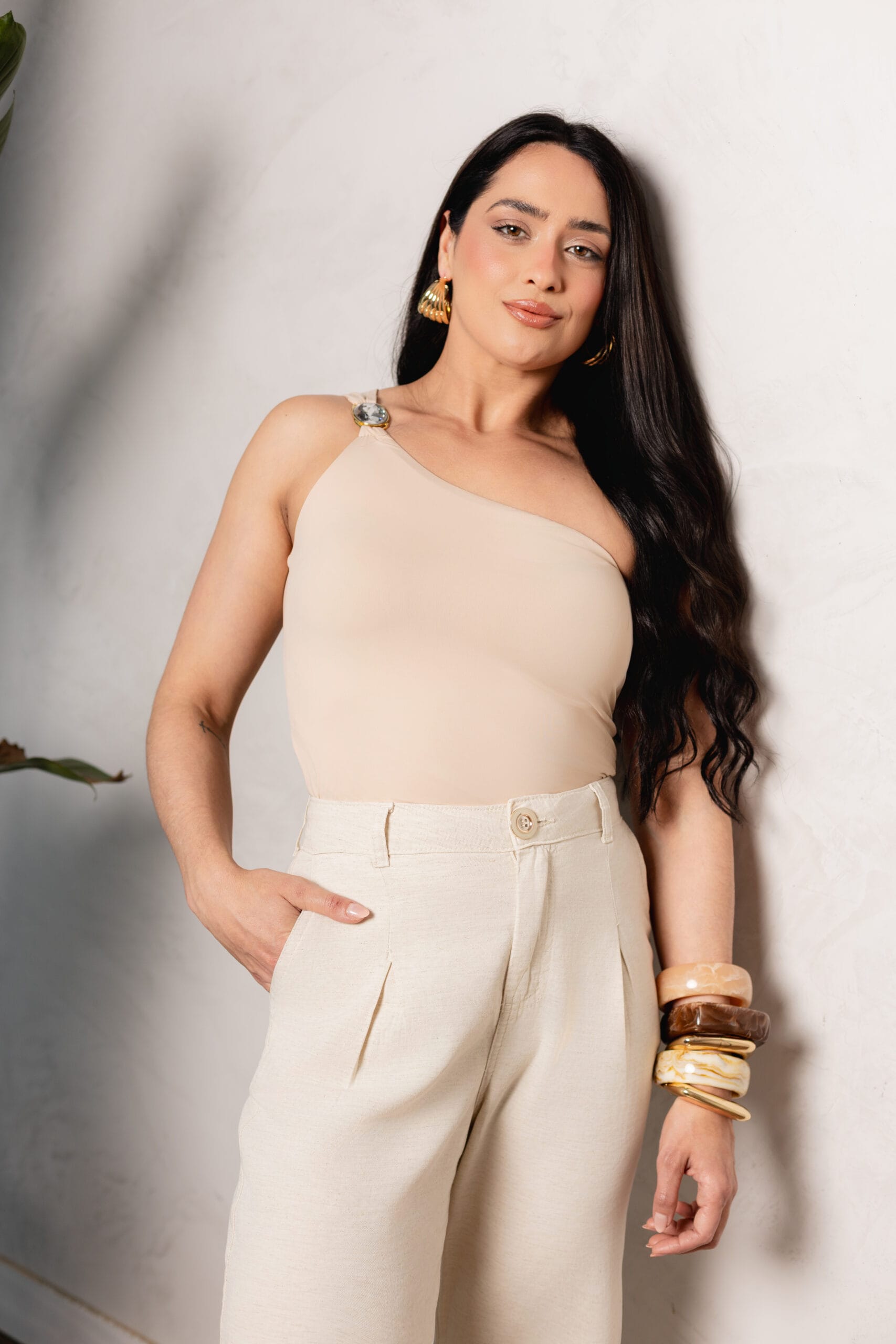 Calça linho wide leg - Imagem 2