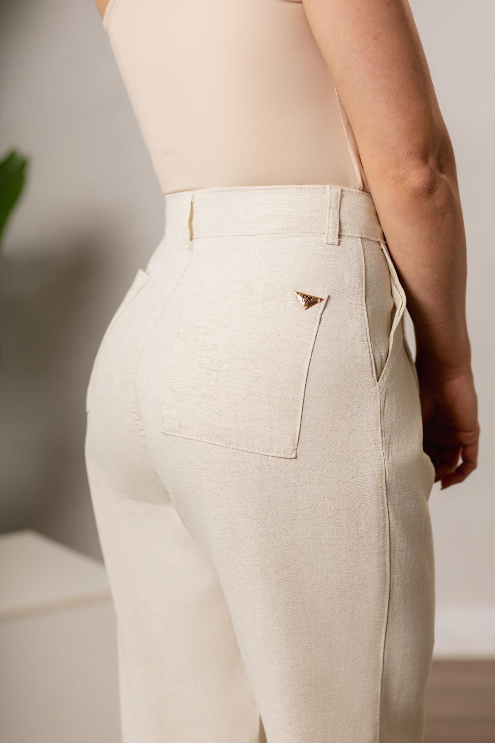 Calça linho wide leg - Imagem 4