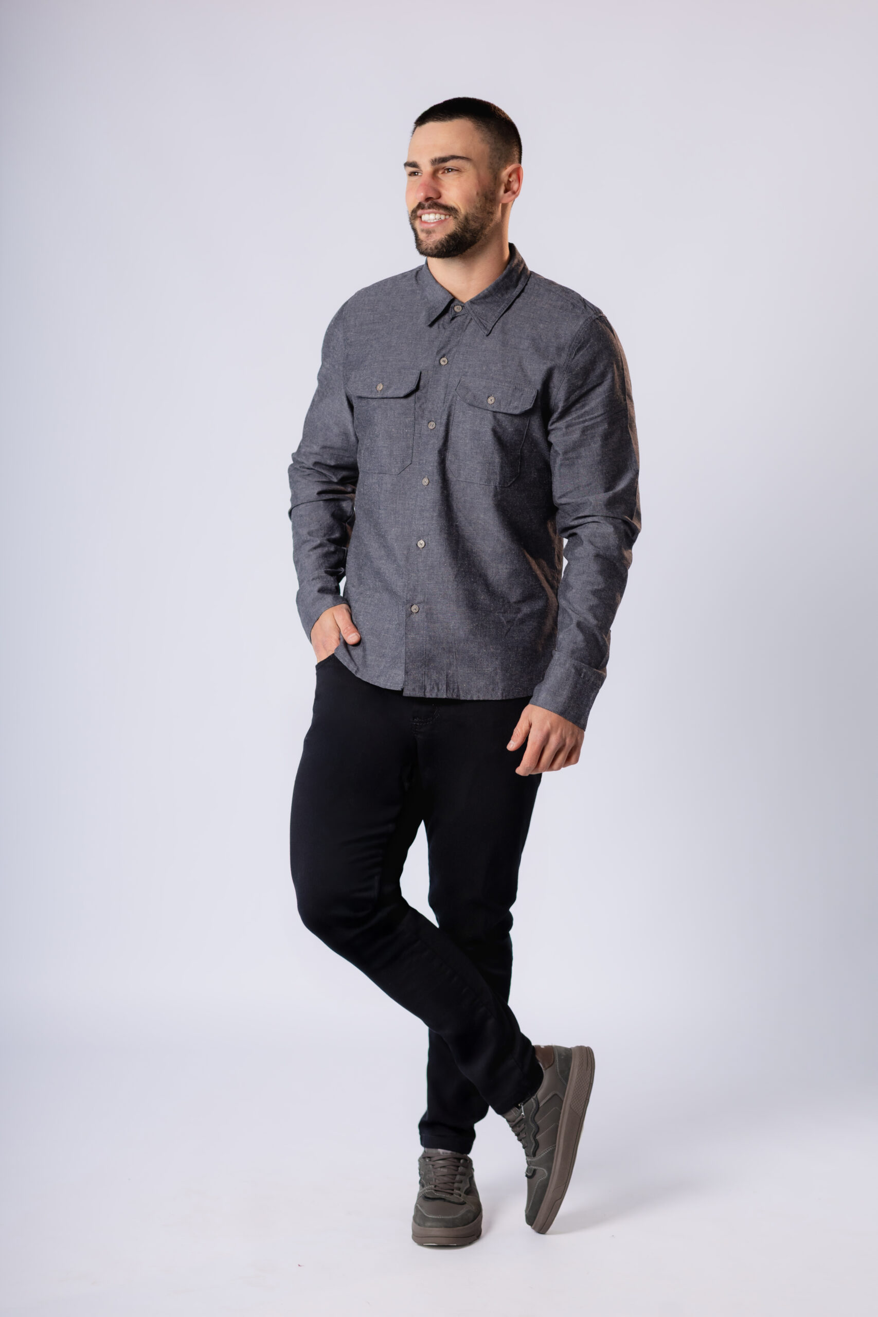 Calça Masculina sarja Preta