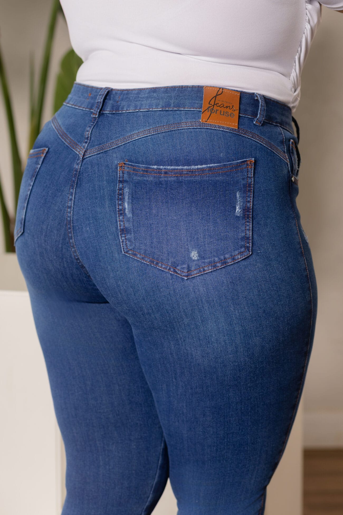 Calça Jeans Skinny Chapa Barriga 360° - Imagem 4