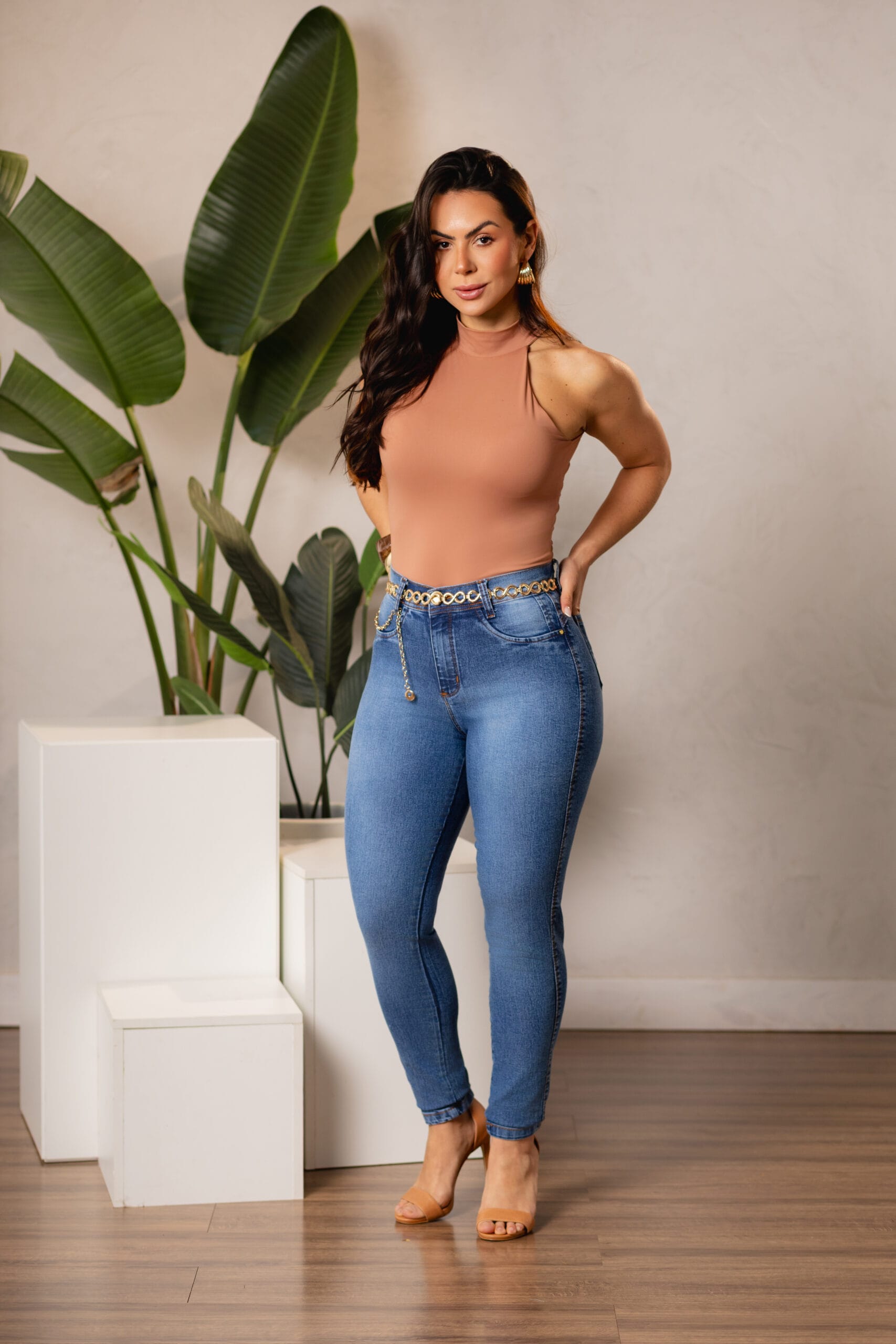 Calça Jeans Skinny Feminina