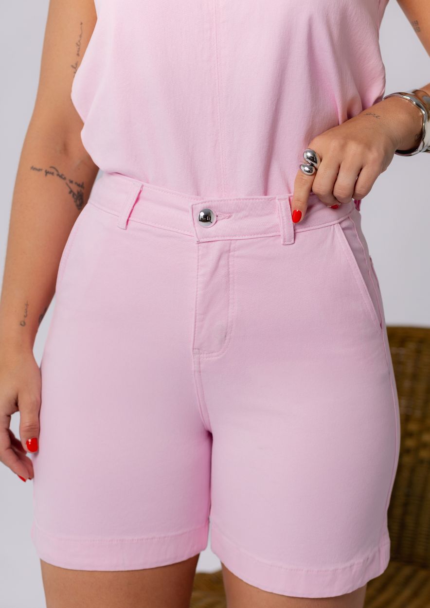 Bermuda Confort Rosa - Imagem 2