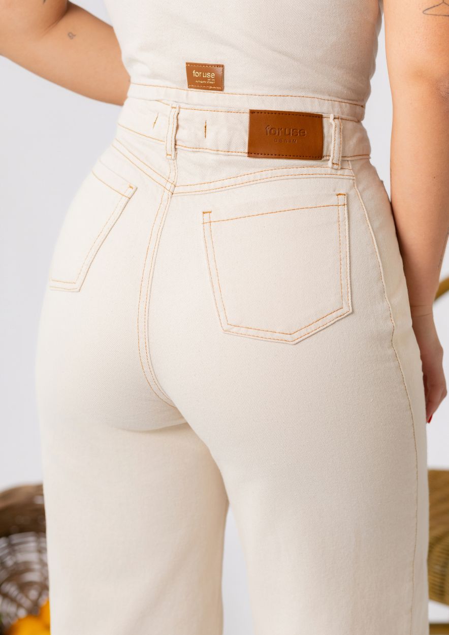 Calça Wide leg Off-White - Imagem 4