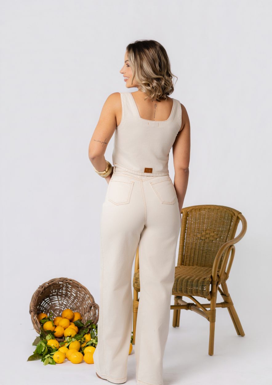 Calça Wide leg Off-White - Imagem 3