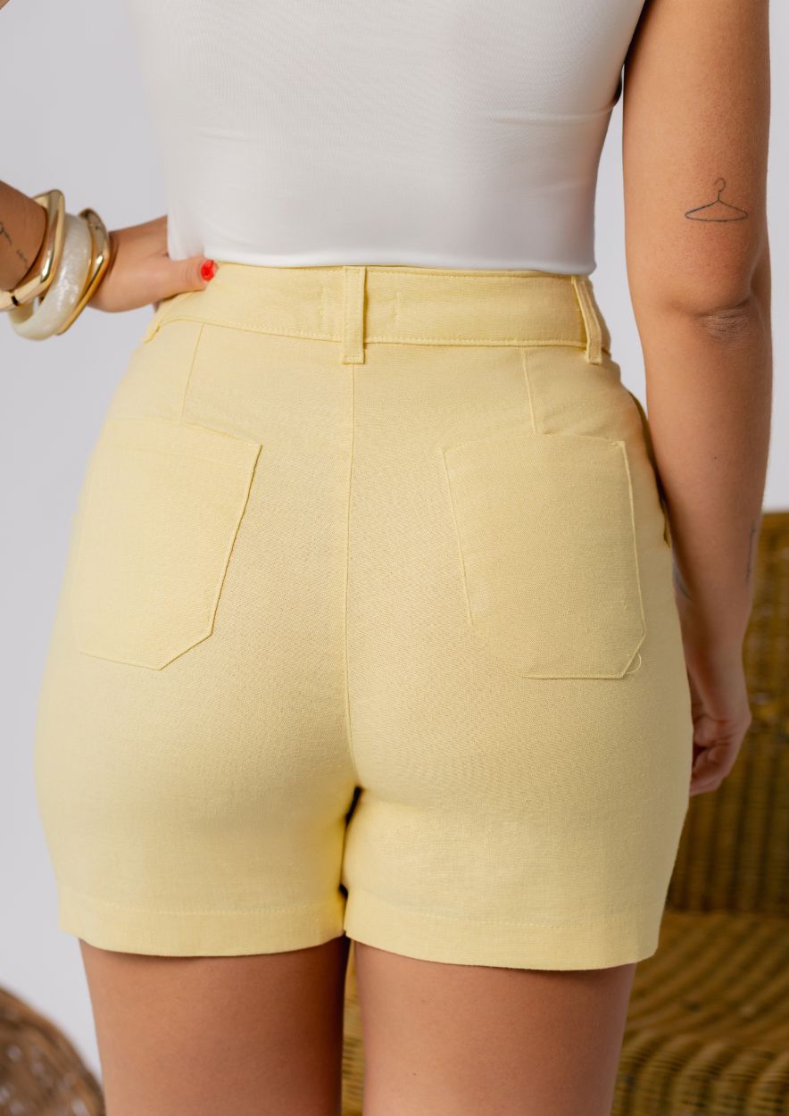 Short Alfaiataria Linho - Imagem 7