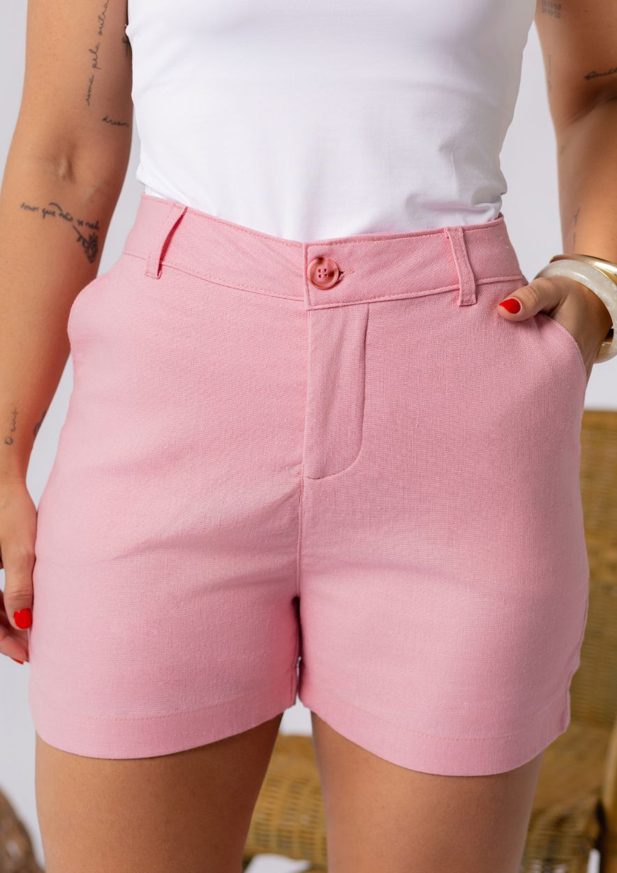 Short Alfaiataria Linho - Imagem 2