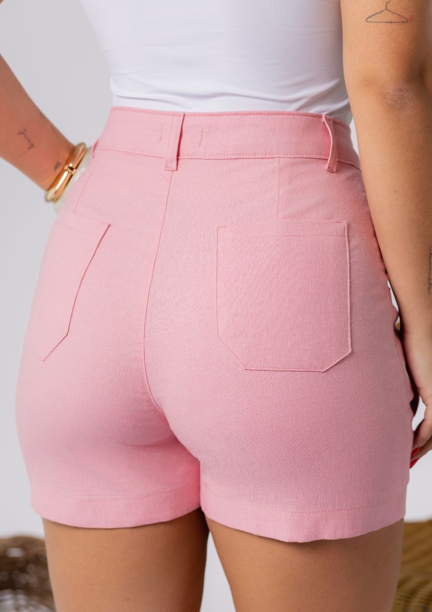 Short Alfaiataria Linho - Imagem 9