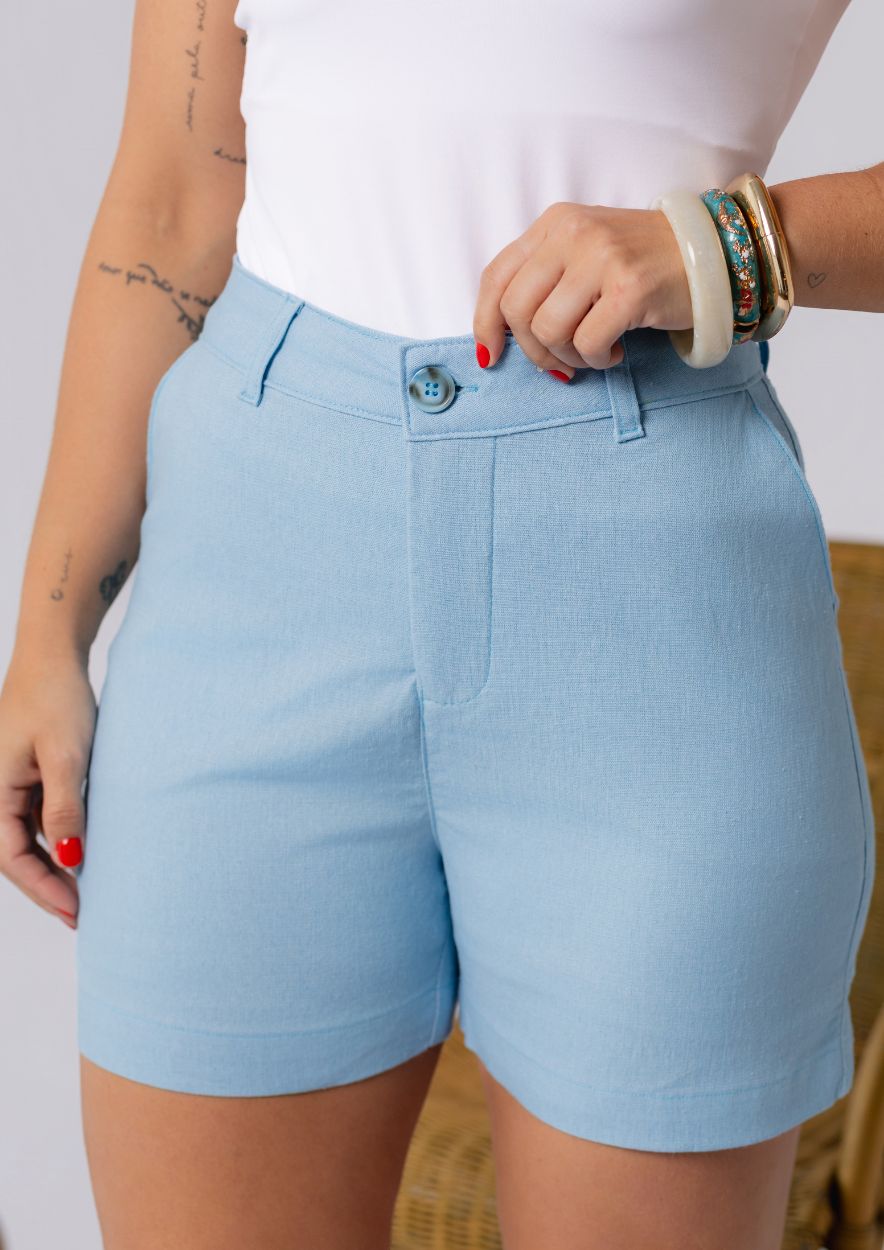 Short Alfaiataria Linho - Imagem 5