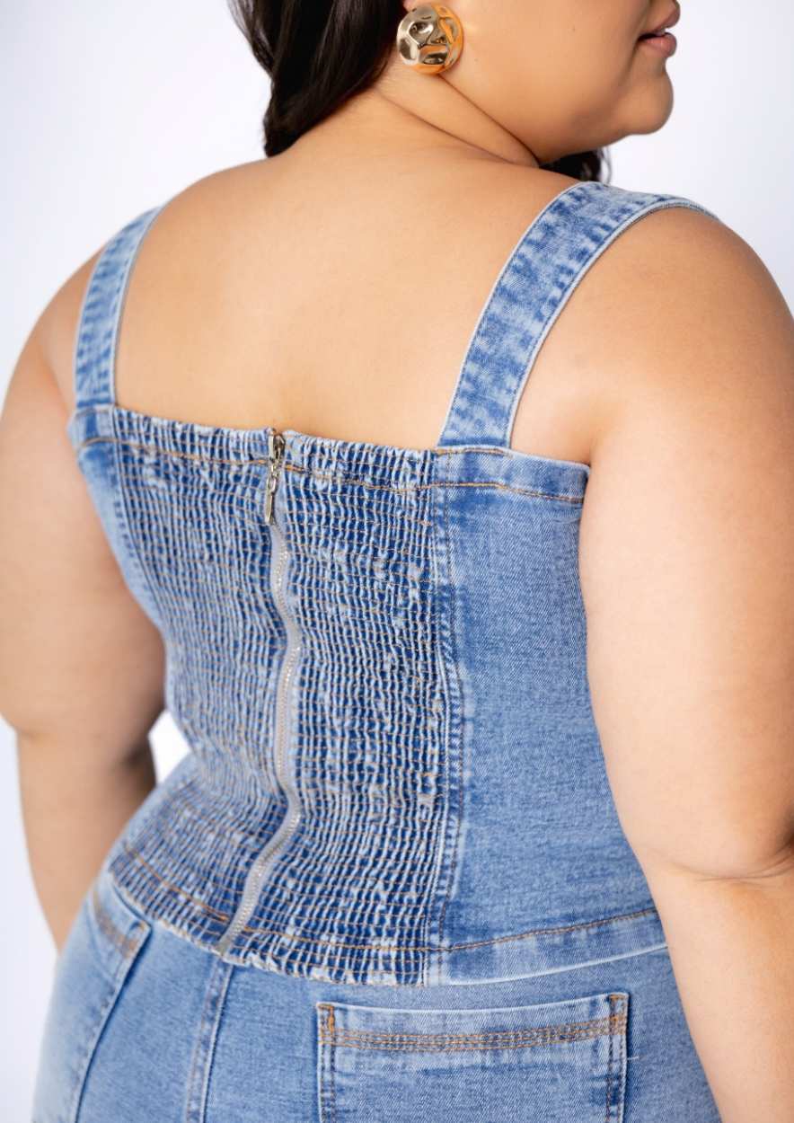 Top Cropped Com Detalhes - Imagem 4