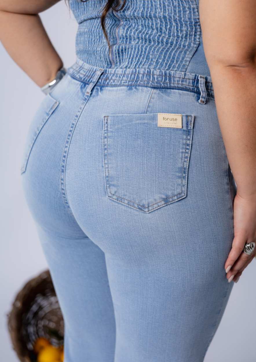 Midi pant Reta com Detalhe na Barra - Imagem 5